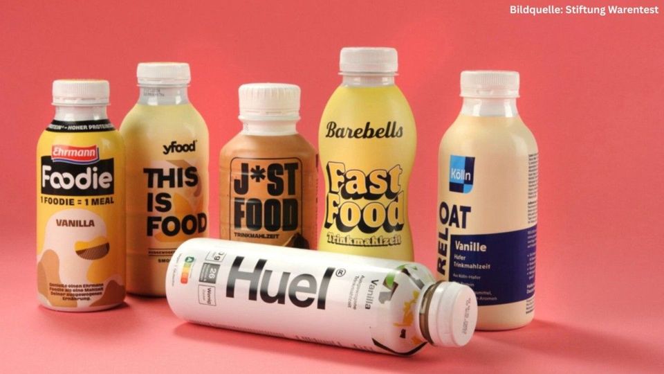 Stiftung Warentest: Vorsicht vor Trinkmahlzeiten