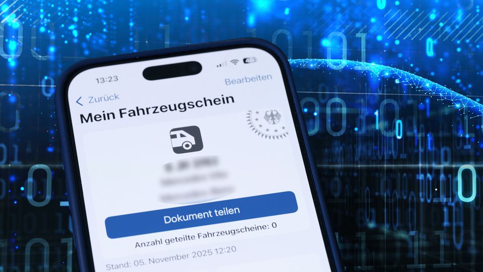 Fahrzeugschein ab jetzt in der App