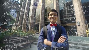 Vom Spielplatz in den Hörsaal: 10 Fragen an ein Mathe-Wunderkind