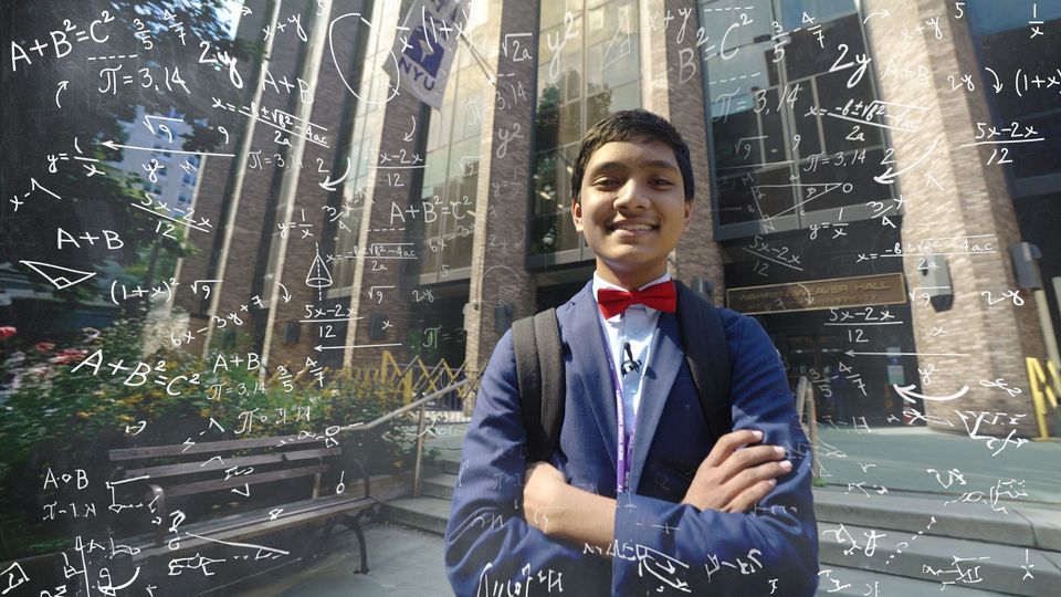 Vom Spielplatz in den Hörsaal: 10 Fragen an ein Mathe-Wunderkind