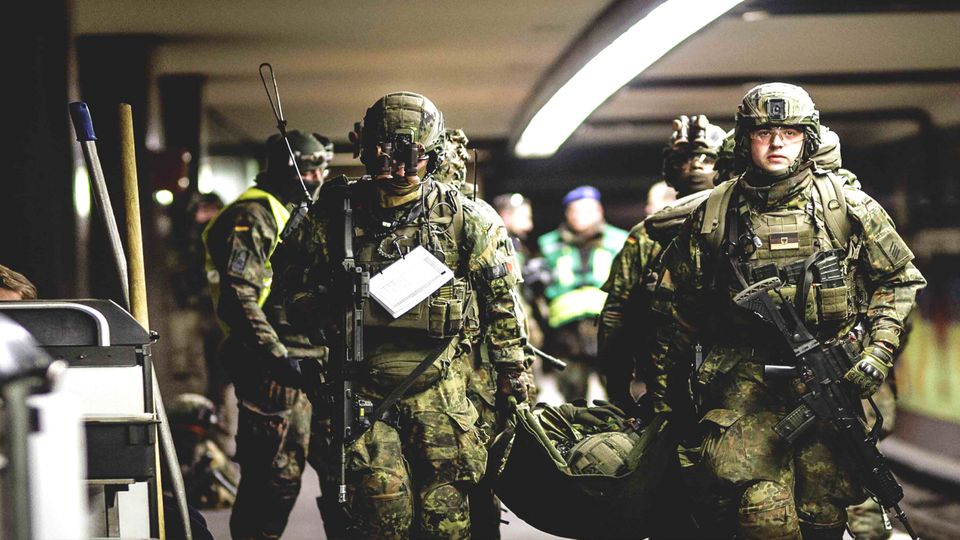 Bundeswehr probt den Ernstfall