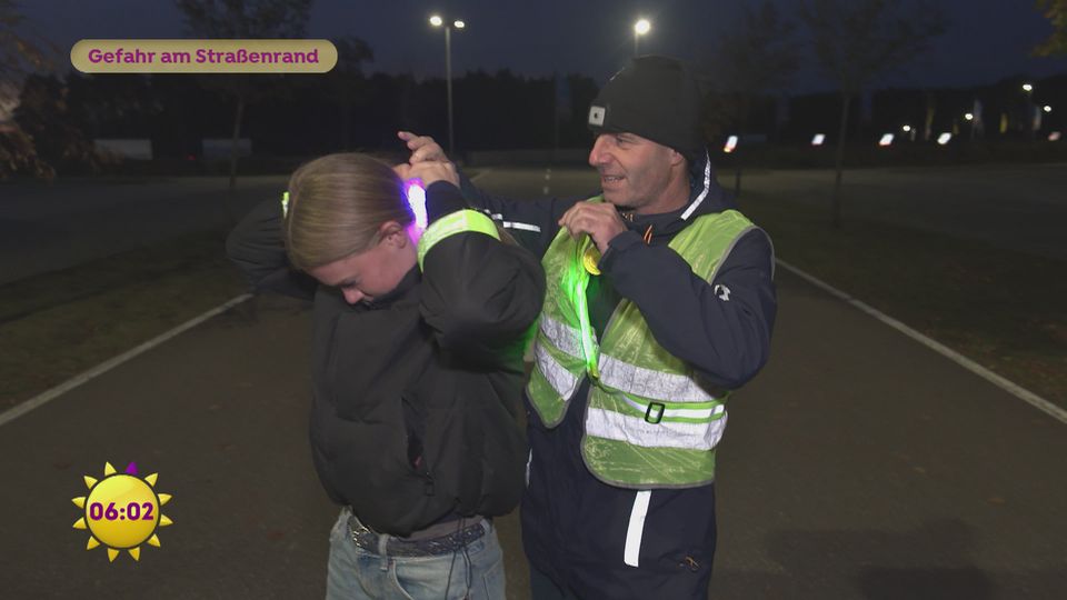 Gefahr am Straßenrand