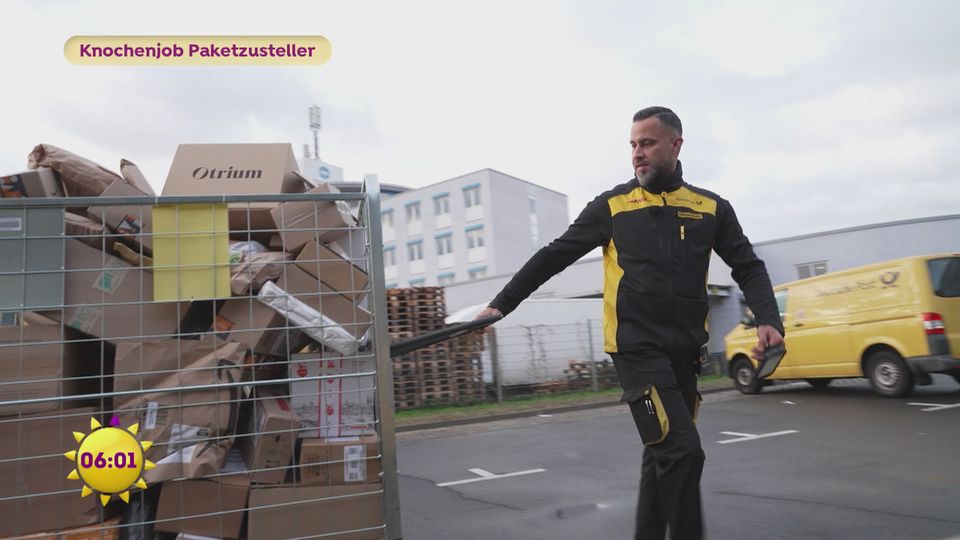 Knochenjob Paketzusteller