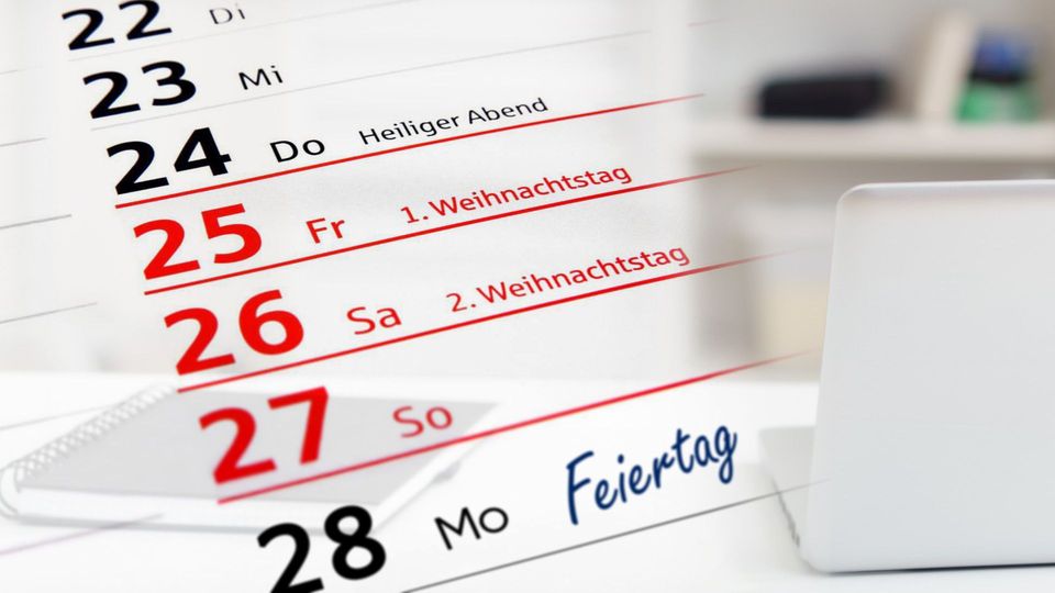 Verlorene Feiertage unter der Woche nachholen?