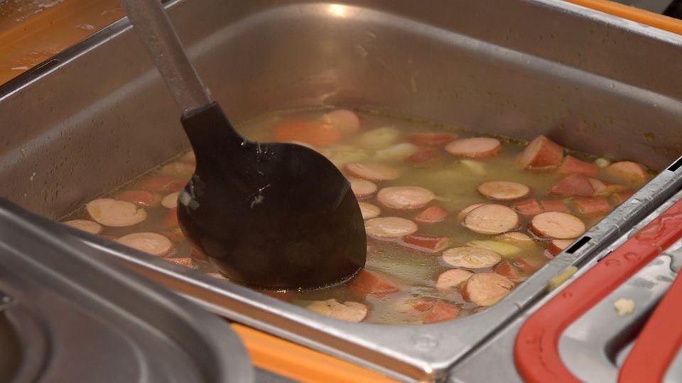 Käse-Lauch-Suppe für Bedürftige in NRW