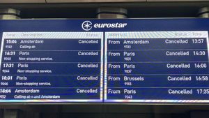 Eurotunnel: Zugverkehr zweitweise gestört