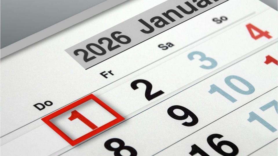 Deutsche blicken vorsichtig ins neue Jahr