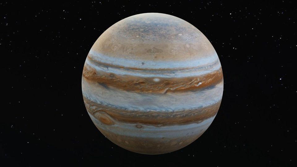 Jupiter erscheint hell und groß am Himmel