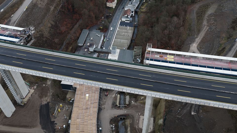 Rahmedetalbrücke in Lüdenscheid fertig