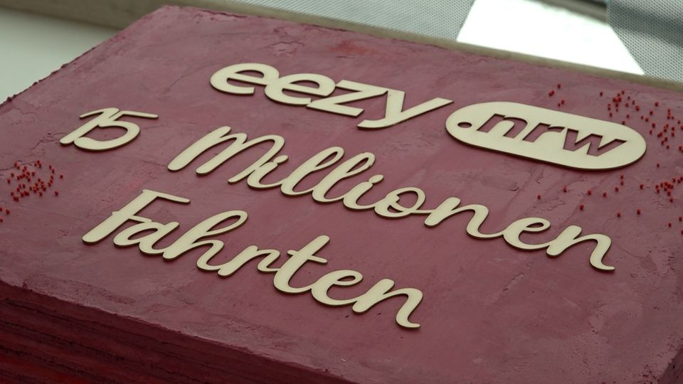 15 Millionen Fahrten mit eezy.nrw