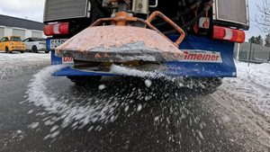 Schnee-Sheriff in Burbach kämpft um Salz