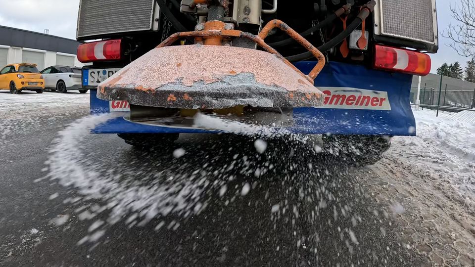 Schnee-Sheriff in Burbach kämpft um Salz