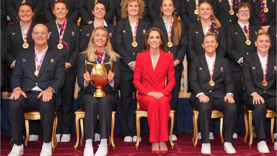 Prinzessin Kate überstrahlt mit ihrem Outfit alle