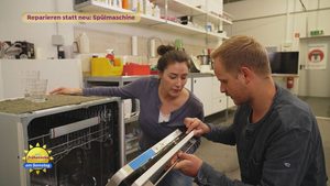 Reparieren statt neu: Spülmaschine