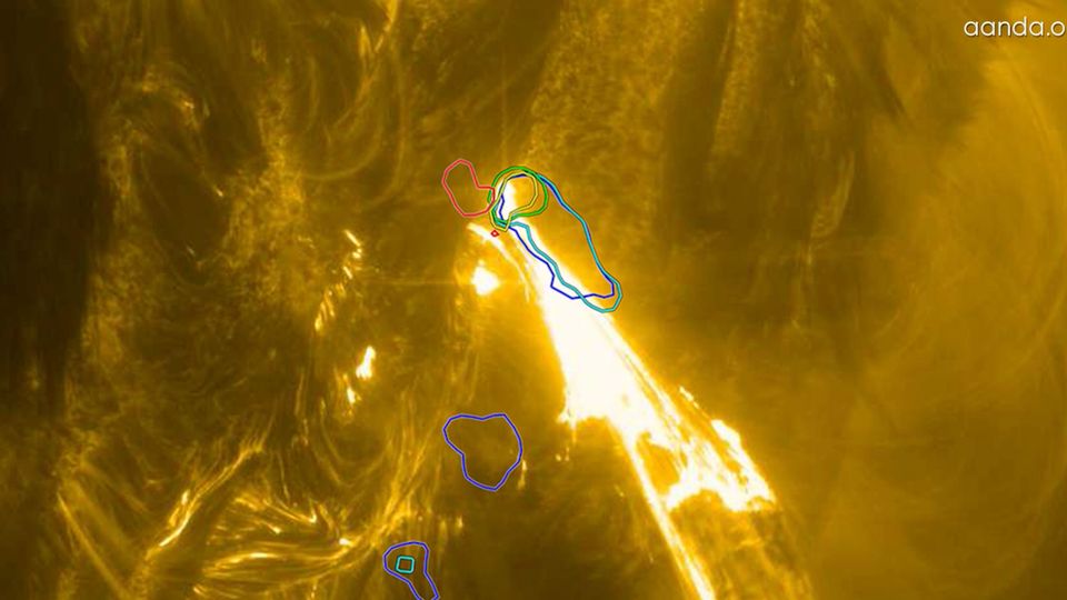 Erste Aufnahmen: So bahnt sich ein Sonnensturm an