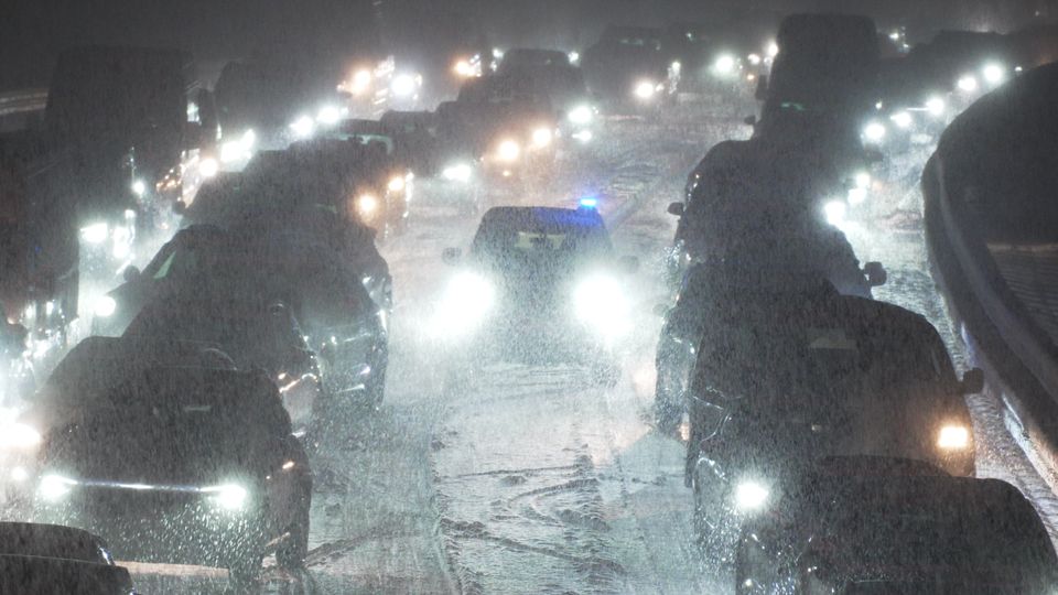 Achtung! Klirrende Kälte, Eis und Schnee