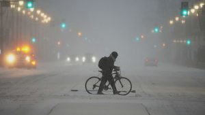 Schwerer Wintersturm in den USA