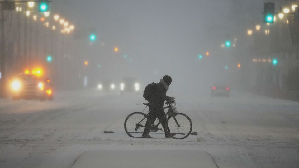 Schwerer Wintersturm in den USA