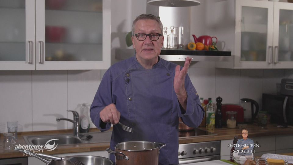 Fertigsuppen-Spiegelei: Dirk Hoffmann wagt das Experiment