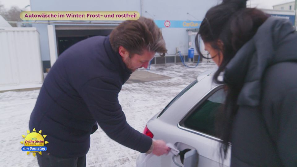 Autowäsche im Winter: Frost- und rostfrei