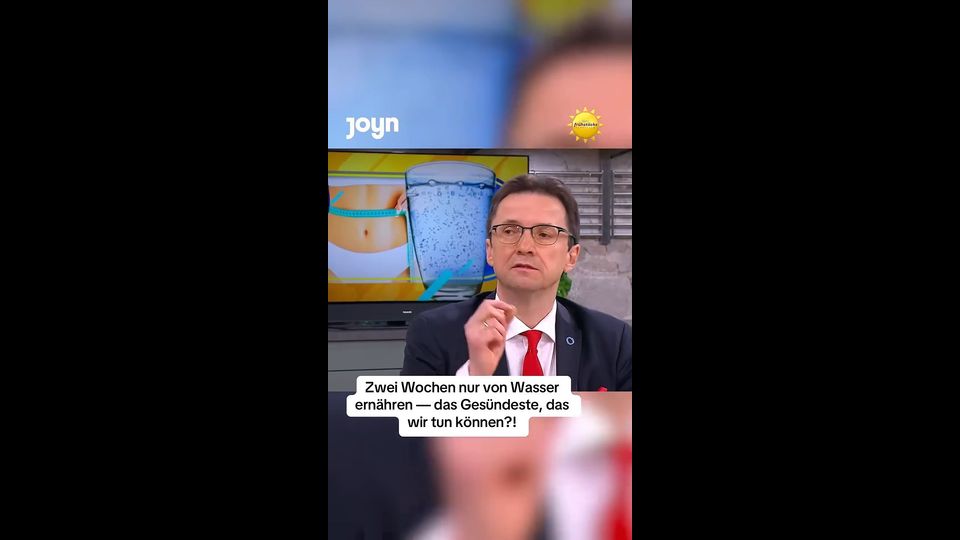 Zwei Wochen nur Wasser trinken?! ð«£