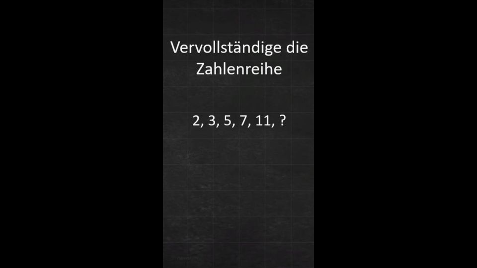 Zahlenrätsel für Denker: Finde die nächste Zahl!