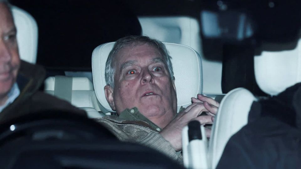 Ex-Prinz Andrew wieder auf freiem Fuß