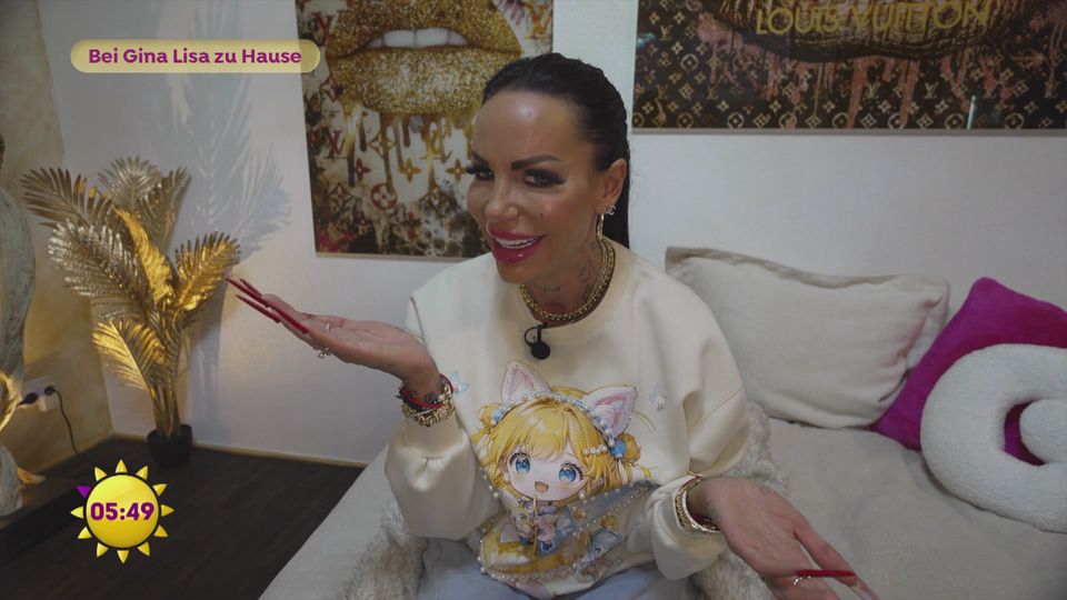 Bei Gina Lisa zu Hause