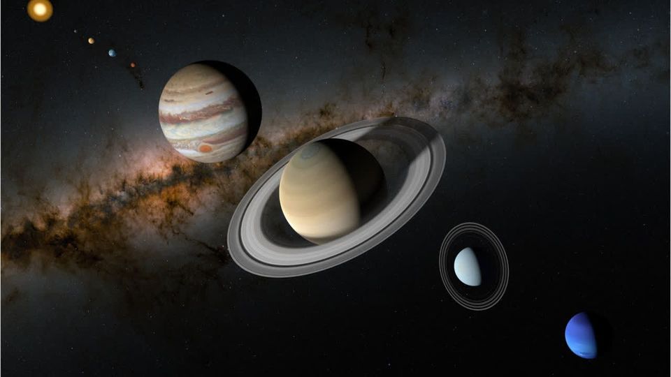 „Planetenparade“: Sechs Planeten zu sehen