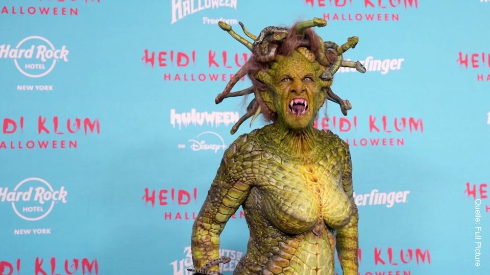Heidis Medusa-Meisterwerk: Die legendäre Halloween-Verwandlung