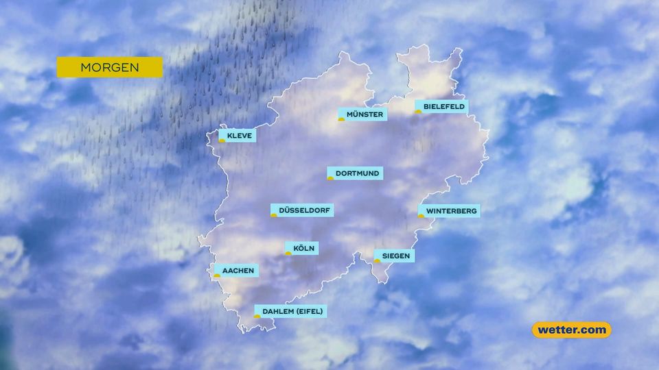 Die Wettervorhersage vom 13.02.2026