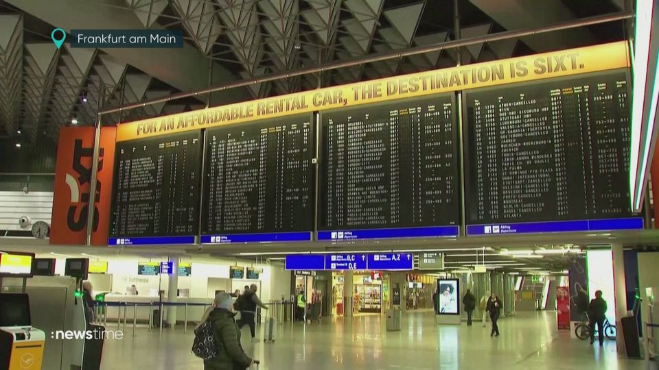 Lufthansa-Streik verursacht zahlreiche Flugausfälle