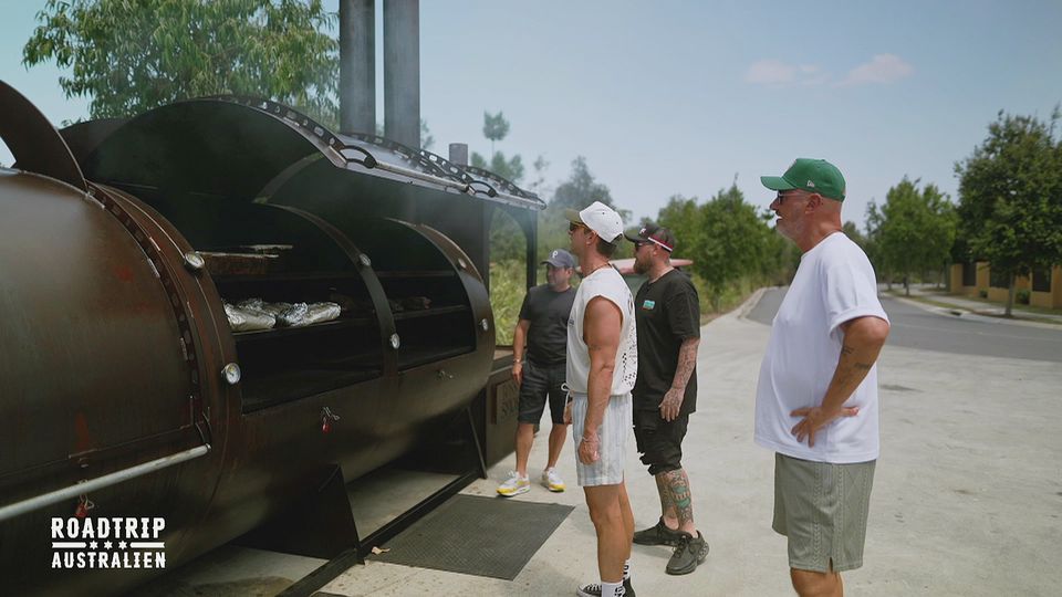 Smoker-Gigant: Die Profiköche bei Phat Boyz
