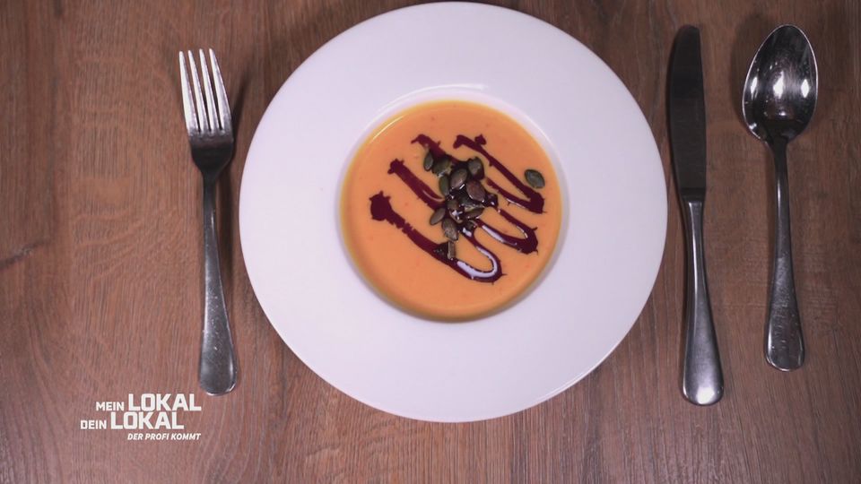 Kürbissuppe mit Twist
