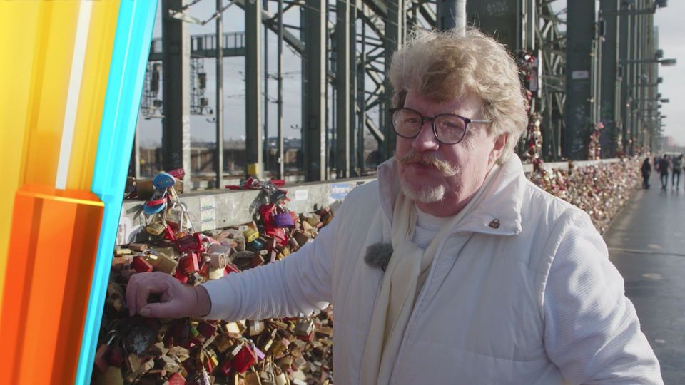 Kölner Liebesschlösser: Der Künstler der Unikate