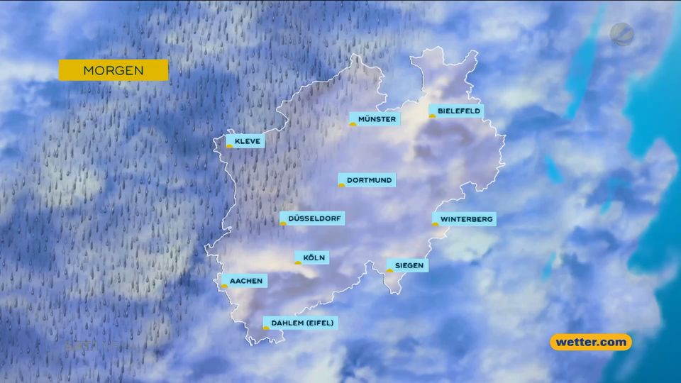 Die Wettervorhersage vom 12.03.2026