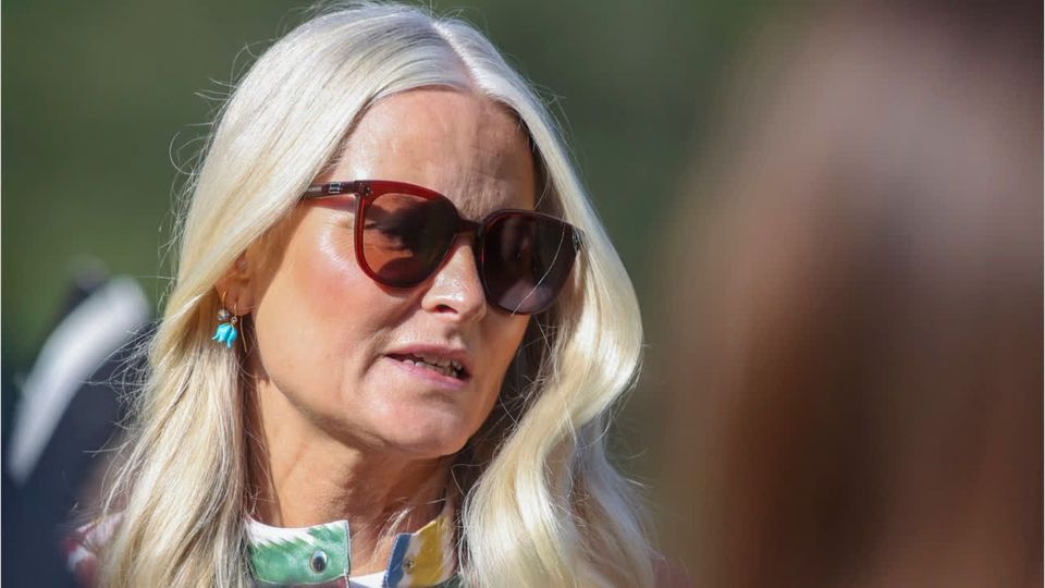 Mette Marit kurz vor Transplantation