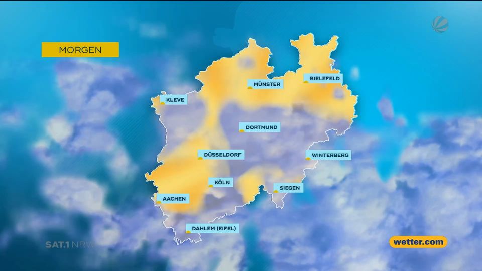 Die Wettervorhersage vom 18.03.2026