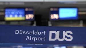 Flughafen Düsseldorf mit mehr Passagieren