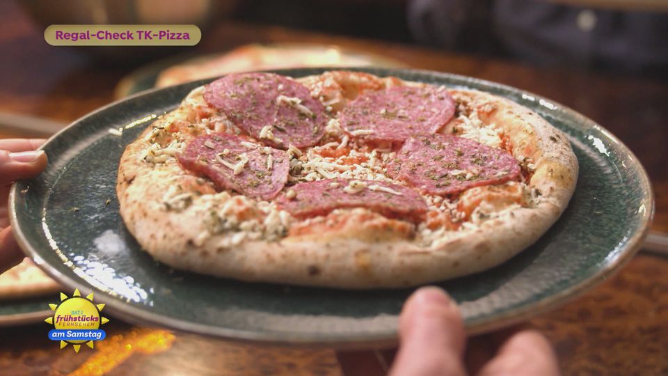 Regal-Check mit TK-Pizza