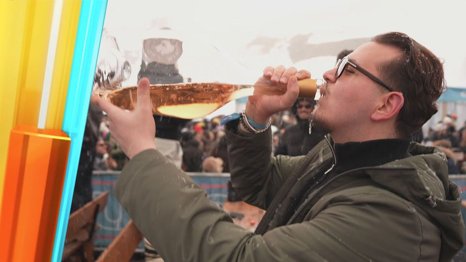 Techno, Richkids und Co.: Das Sun-Ice-Festival in St. Moritz