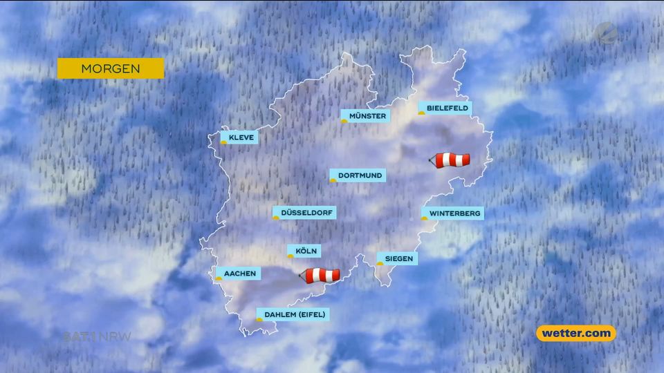 Die Wettervorhersage vom 24.03.2026