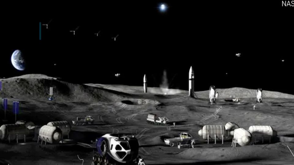 NASA will den Mond dauerhaft besiedeln