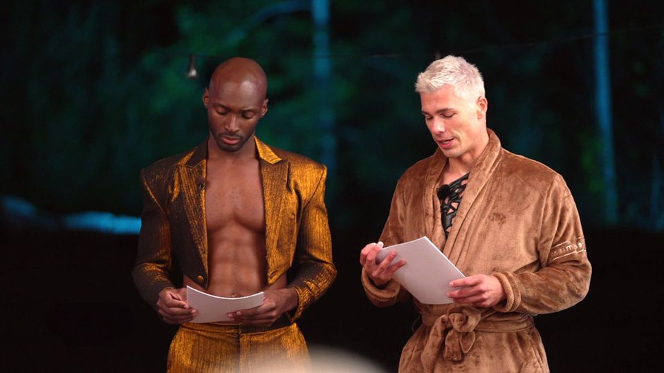 Die Schicksalsboten: Godfrey und Tony überbringen Heidis Entscheidung