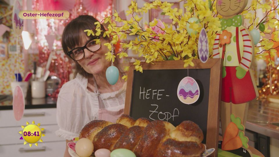 Leckerer Oster-Hefezopf
