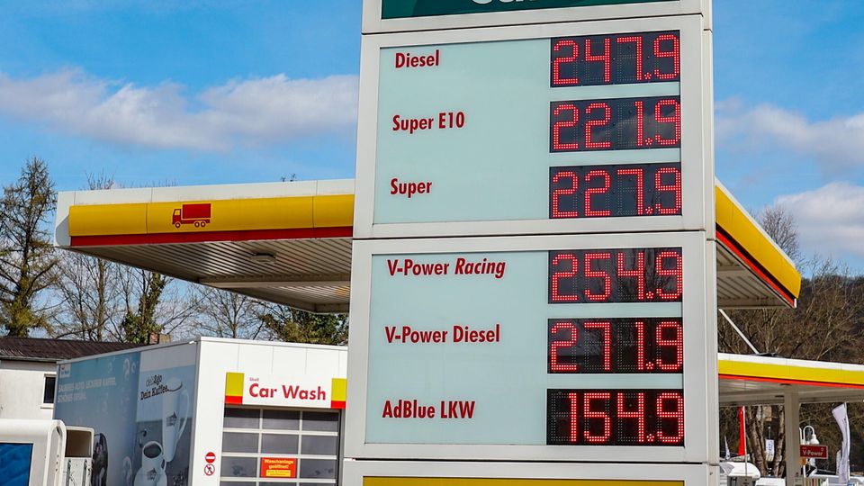Spritpreise auf Rekordhoch