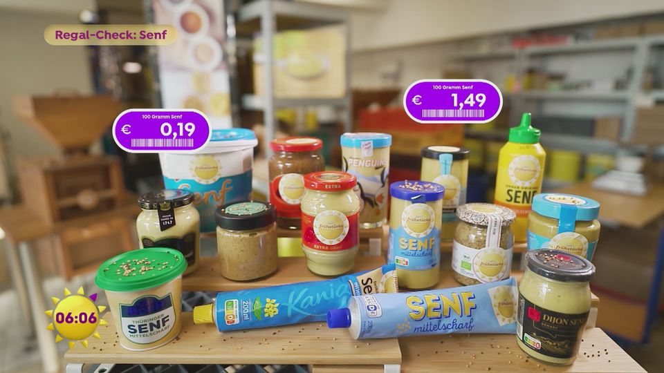 Regal-Check: Senf