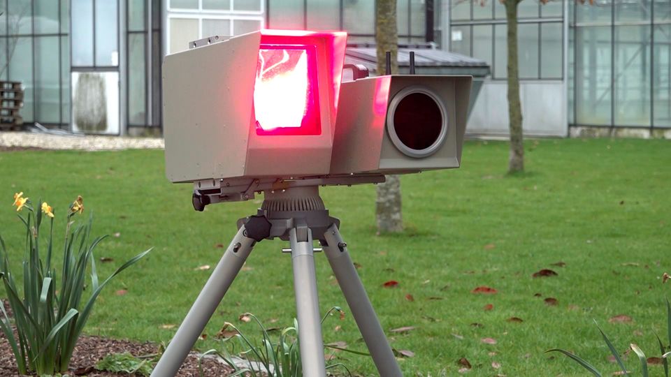 Geschwindigkeitskontrolle Landstraße Kleve