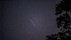 Sternschnuppen Lyriden kurz vor Höhepunkt