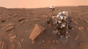 Mars-Rover findet Hinweise auf außerirdische Lebewesen
